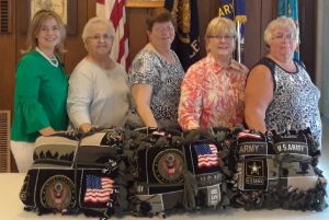 Blankets Donated to Hospice for Vets